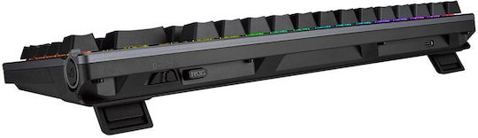 Asus ROG Azoth Fără fir Gaming Tastatură 75% cu ROG NX Red comutatoare și iluminare RGB (Engleză US)