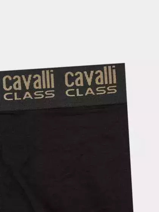 Roberto Cavalli Мъжки боксерки 2Опаковка Черно