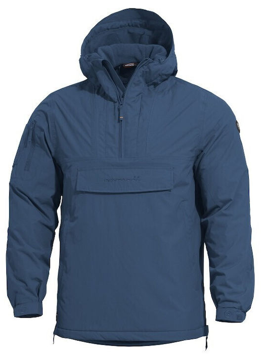 Pentagon Uta Anorak 2.0 Αδιάβροχο Κυνηγετικό Μπουφάν Fleece Μπλε