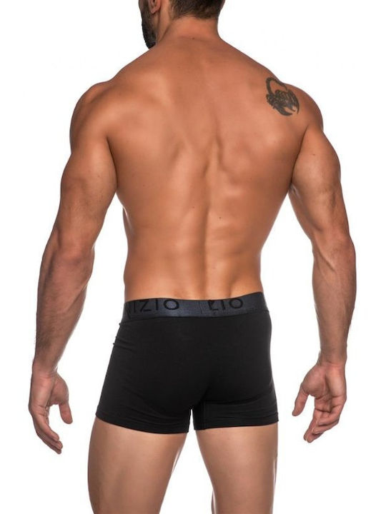 Men's Boxers Black Charcoal/Khaki 2Pack