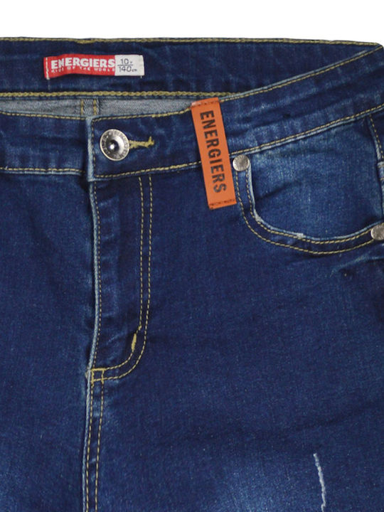 Kinder Schlaghose Jeans Blau