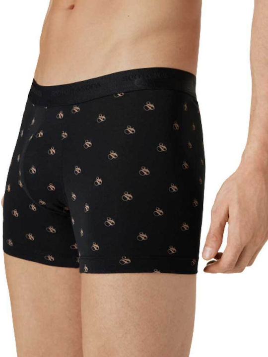 Scotch & Soda Men's Boxers Black 3Pack