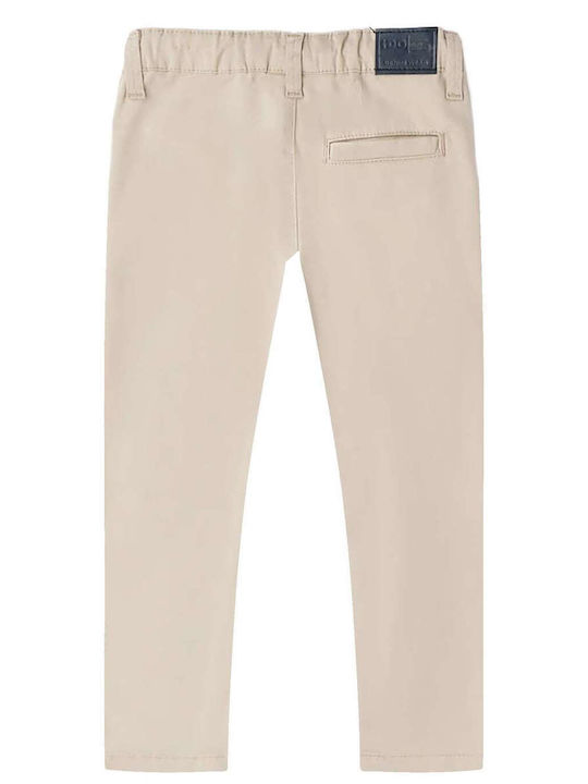 iDO Boys Fabric Trouser Beige 4