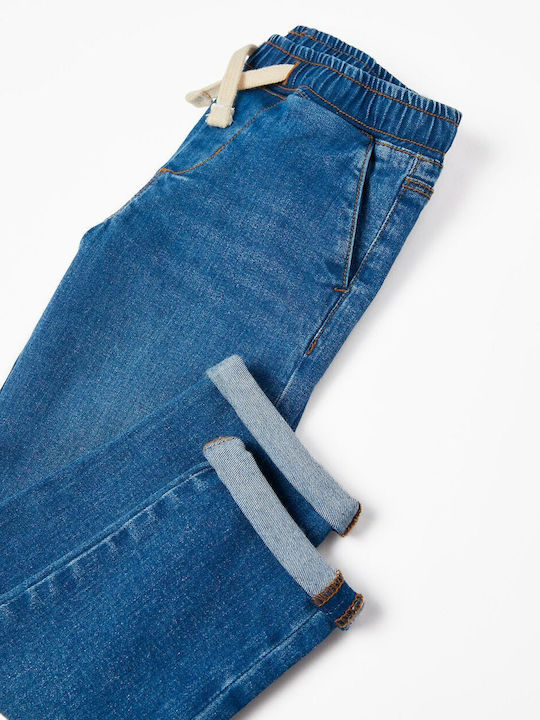 Zippy Pantaloni copii din denim Albastru