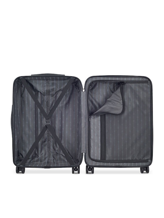 Delsey Ophelie Medium Travel Suitcase Hard Almond with 4 Wheels Height 66cm 389381043EU