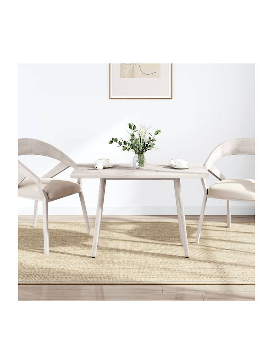 vidaXL Επιφάνεια Τραπεζιού από Μασίφ Ξύλο 110x60x2.5cm 82442