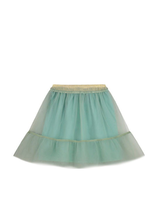 Fustă Tutú pentru Copii din Tulle Verde
