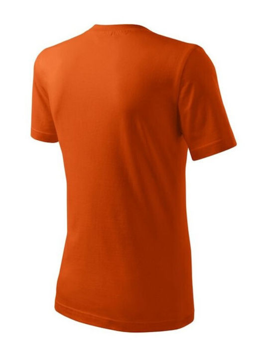 Malfini Werbe-T-Shirt in Orange Farbe