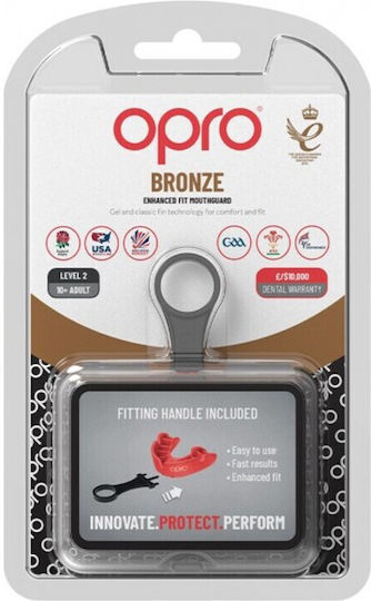 Opro series GEN5 OP161 Protecție bucală Senior Roșu