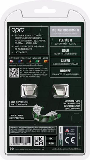 Opro OP190 Protecție bucală Senior Verde
