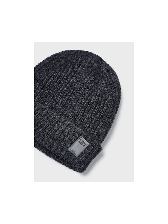 Mayoral Kids Beanie Knitted Gray