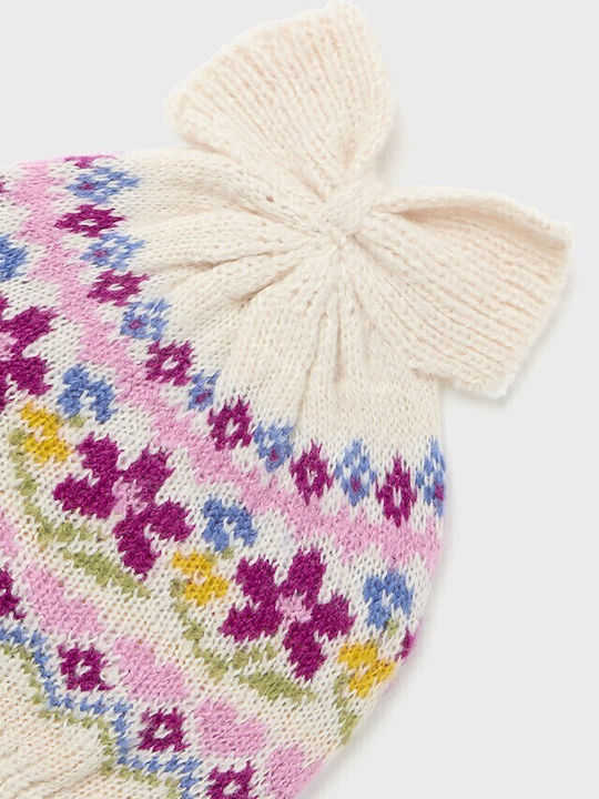 Kids Beanie Set with Scarf & Gloves Knitted Multicolour
