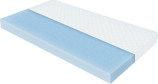 Pat Pentru Copii Single Verde Cu Saltea 80x160cm