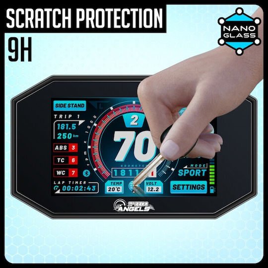 Speedo Angels Protecție instrumente motocicletă Honda Hornet Transparent