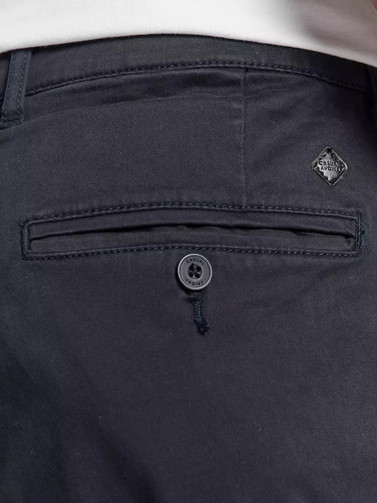 Trousers Chino in Slim Fit Blue
