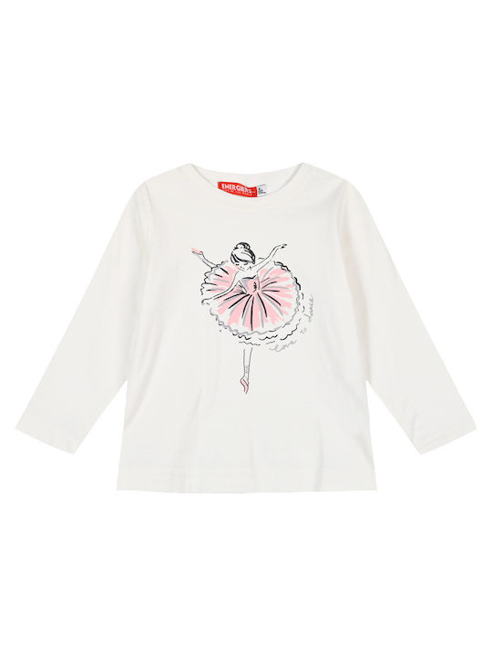 Energiers Kids Blouse Long Sleeve Ecru