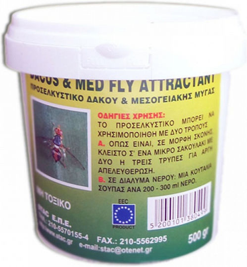 STAC Lichid Atractiv Pentru Insecte Pentru Muște Și Musca Mediteraneană 500gr