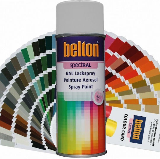 Belton Σπρέι Βαφής SpectRAL με Γυαλιστερό Εφέ Iron Grey RAL 7011 400ml