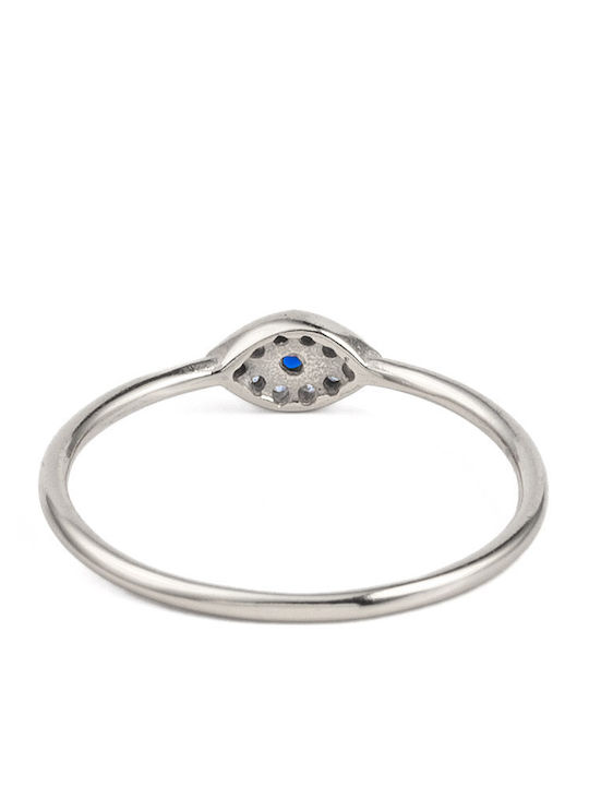 George Art Jewels Γυναικείο Δαχτυλίδι Βεράκι από Ασήμι