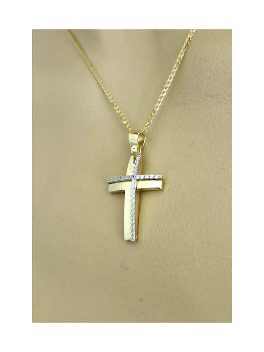 Papadopoulos Gold Women's Gold Cross 14K