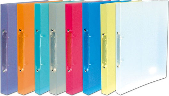 Skag Clipboard with 2 Rings 2/20 for Paper B5 Yellow 1pcs