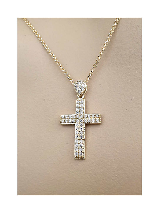 Papadopoulos Gold Women's Gold Cross 14K