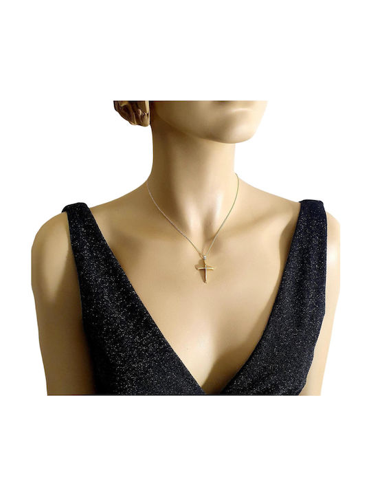 Papadopoulos Gold Femeiesc Aur Cruce 14K