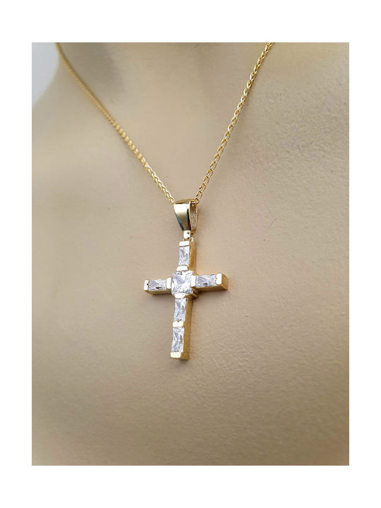 Papadopoulos Gold Women's Gold Cross 14K