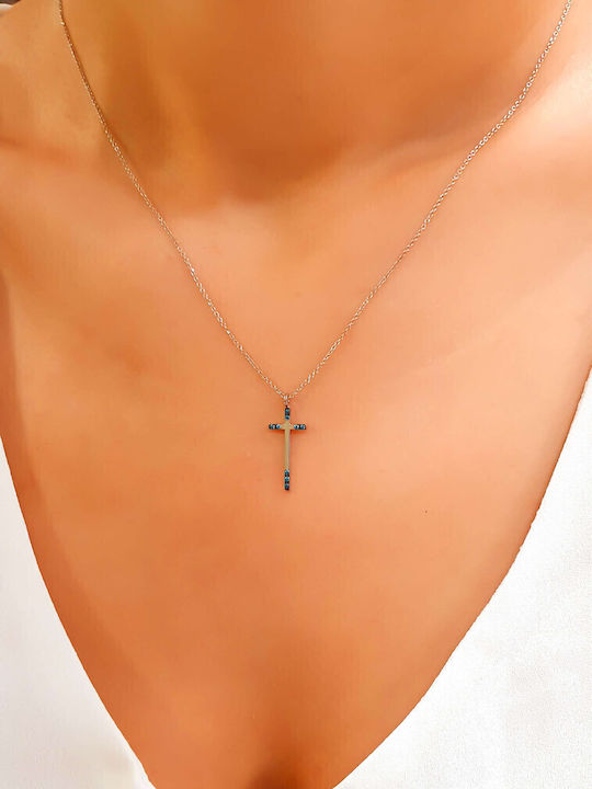White gold Σταυρός