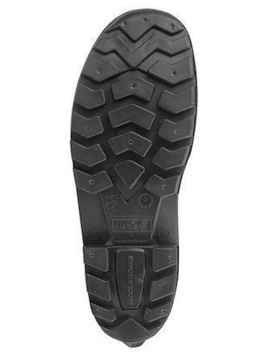 Lemigo Rancher 974 Arbeitssicherheitsstiefel Knie Schwarz