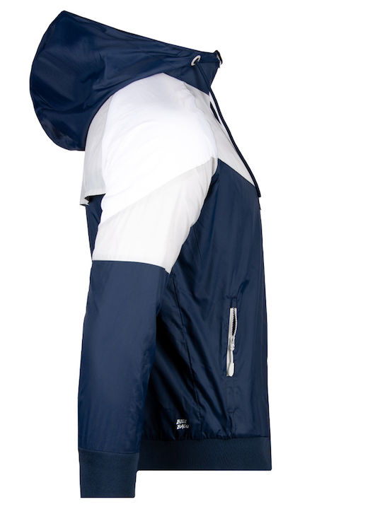 Athletic Jacket Windproof Navy Blue