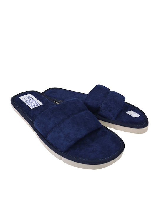 Terry Winter Women's Slippers Navy Blue