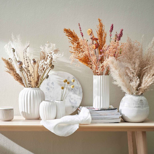 Butlers Decorative Vase White 20cm