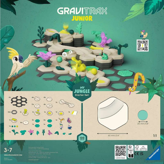 Ravensburger Jungle Εκπαιδευτικό Παιχνίδι Μηχανικής Gravitrax για 3-7 Ετών