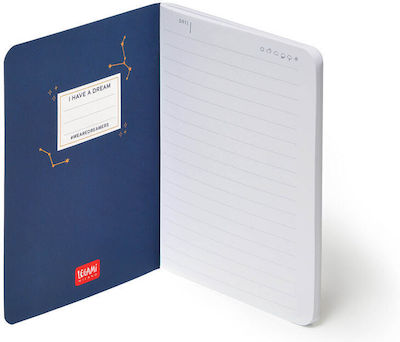 Legami Milano Stars Notebook Blue