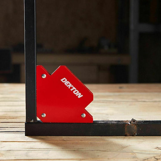Dekton DT30934 Γωνία Συγκόλλησης με Μαγνητική Ικανότητα 33kg & Γωνίες 135° / 45° / 90°