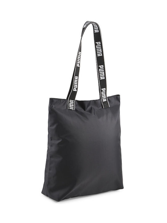 Puma Core Base Shopper Τσάντα για Ψώνια σε Μαύρο χρώμα