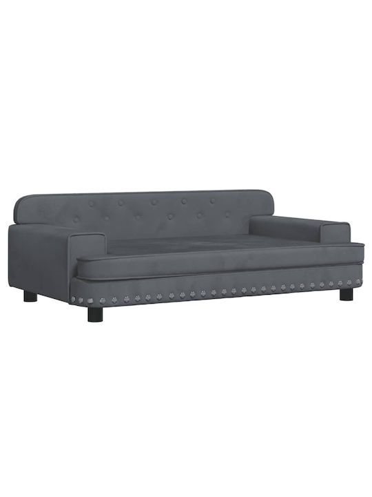 vidaXL Sofa Dog Bed Gray 90x53cm.