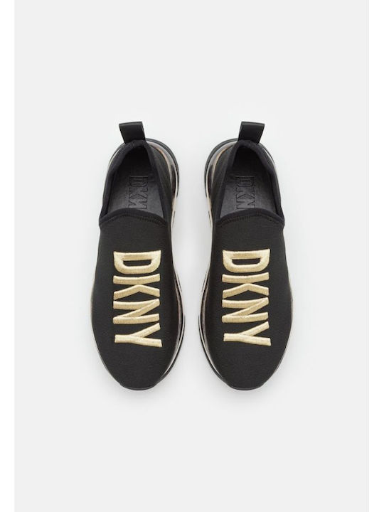 DKNY Damen Slip-Ons Schwarz