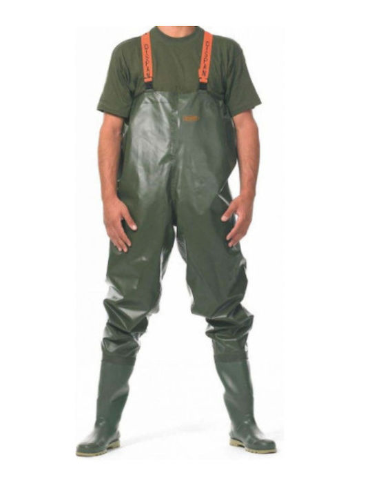 Dispan Work Wellies Green