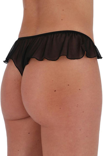 Passion Frauen Sexy Zeichenfolge Schwarz