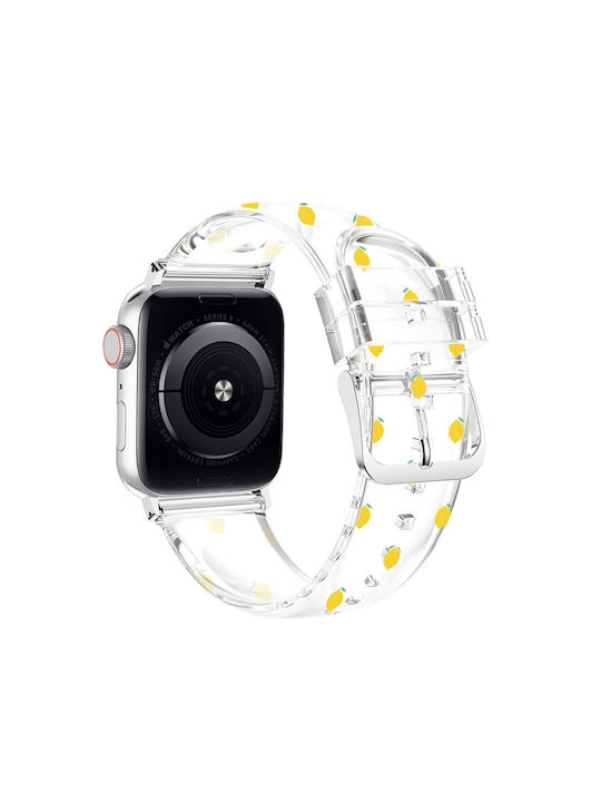 Jiyou Muster 04 Armband Silikon Mehrfarbig (38/42mm)