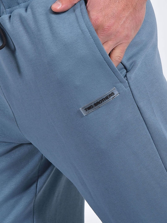 Clever Men's Sweatpants with Rubber Blue