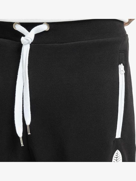 Pantaloni de trening cu Elastic Negru