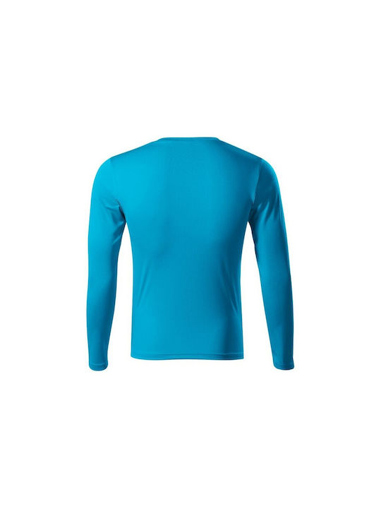 Malfini Men's Long Sleeve Promotional Blouse Blue