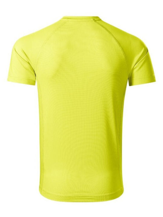 Malfini Men's Short Sleeve Promotional T-Shirt Yellow