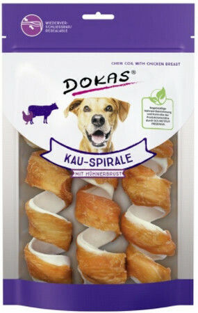 Dokas Chew Coil Dog Treat with Chicken 110gr 20.97.201356