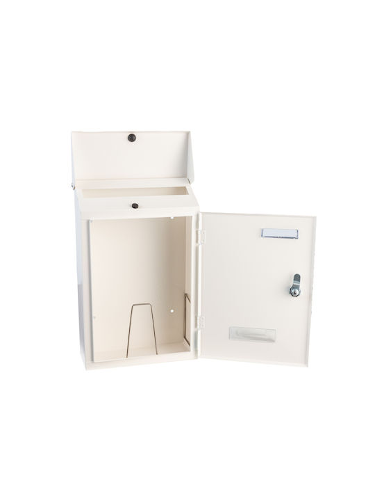 Пощенска Кутия за Блок Inox в Черен Цвят 23.5x36x36см