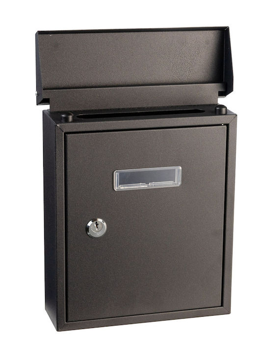 Cutie Poștală pentru Bloc Inox în Culoarea Verde 20x6.5x25.5cm