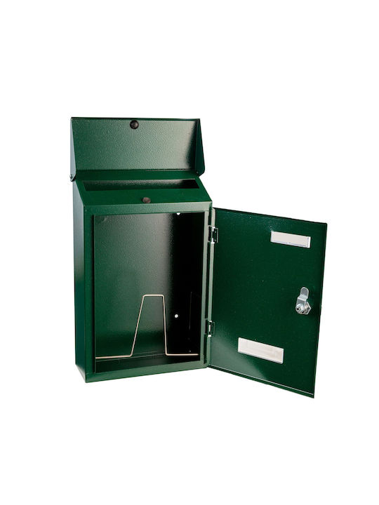 Пощенска Кутия за Блок Inox в Черен Цвят 23.5x36x36см